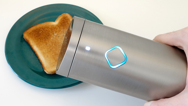 The hardest part of using the Butter Sprayer is waiting for the butter to melt.